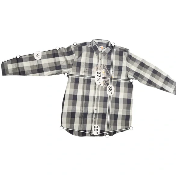 NWT Carhartt FR Flame Resistant 2XL Cat 2 Force Rugged Flex Original Fit Twill - Picture 3 of 9